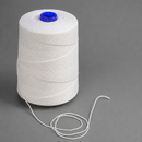 White Elasticated Machine String/Twine 800g (length 680m Loose/Stretched 1,450m)