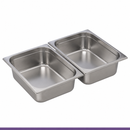 Stainless Steel Gastronorm GN 1/2 (325mm L x 265mm W x 65mm D)