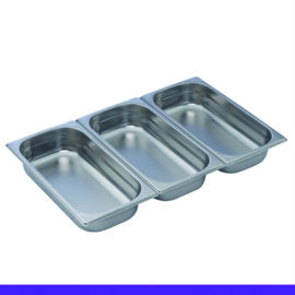Stainless Steel Gastro 1/3