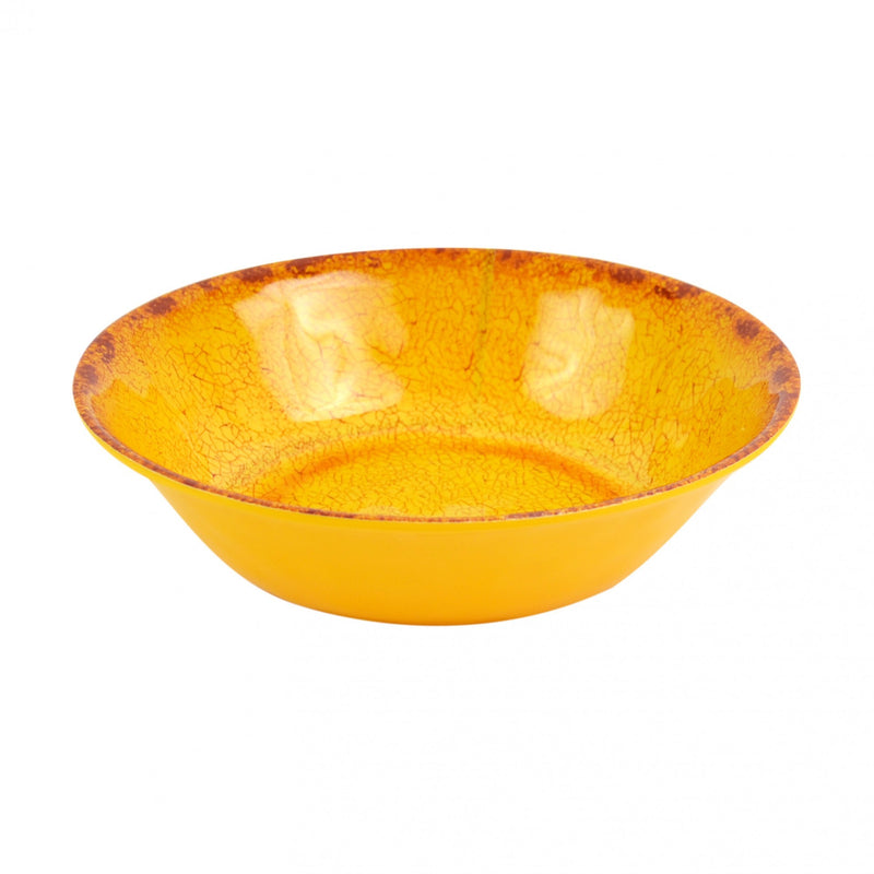 Orange Vintage Melamine Bowl 600ml 190mm