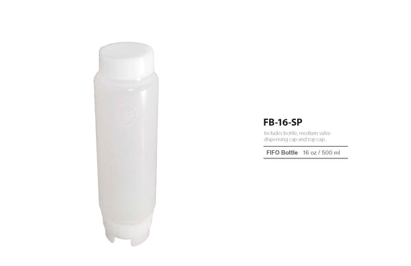 FIFO Sauce Dispensing Bottle (16oz/500ml)
