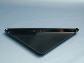 Plexiline Tray black Triangle Tray 27x27cm