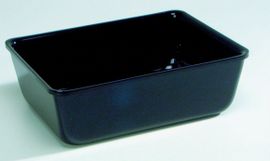 Plexiline Gastro black Dish 26x20x8cm