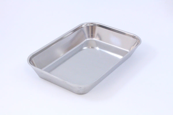 Stainless Steel Rectangle Dish Deep 500x350x75mm