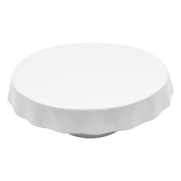 Medium Melamine Cake Stand (down turn frill) 226mm