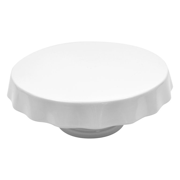 Large Melamine Cake Stand (down turn frill) 283mm