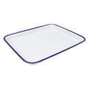 Enamelware Style Melamine Tray 1/2