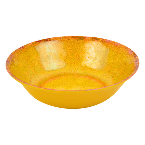 Orange Vintage Melamine Bowl 3.5lt 350mm