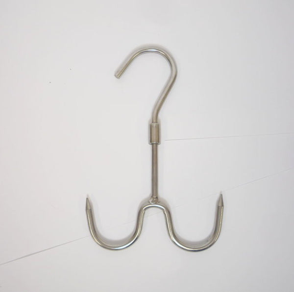 12” Stainless Steel Double Swivel Hook