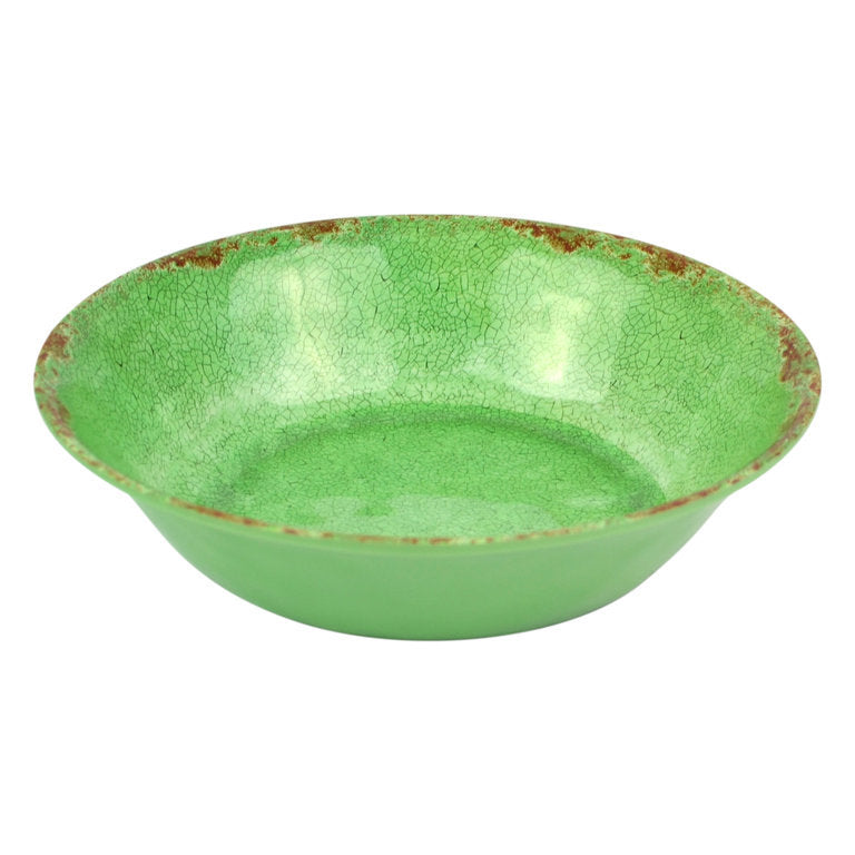Green Vintage Melamine Bowl 600ml