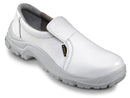 White Slip-on Safety Shoes