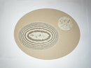 Stone Board Plate Oval 320x250mm