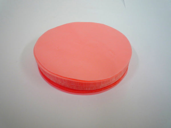 6” Pink Round Burger Papers.