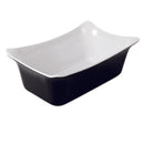 Melamine Fleur Crock 1/4