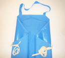 Blue Rubber Apron 120X90cm